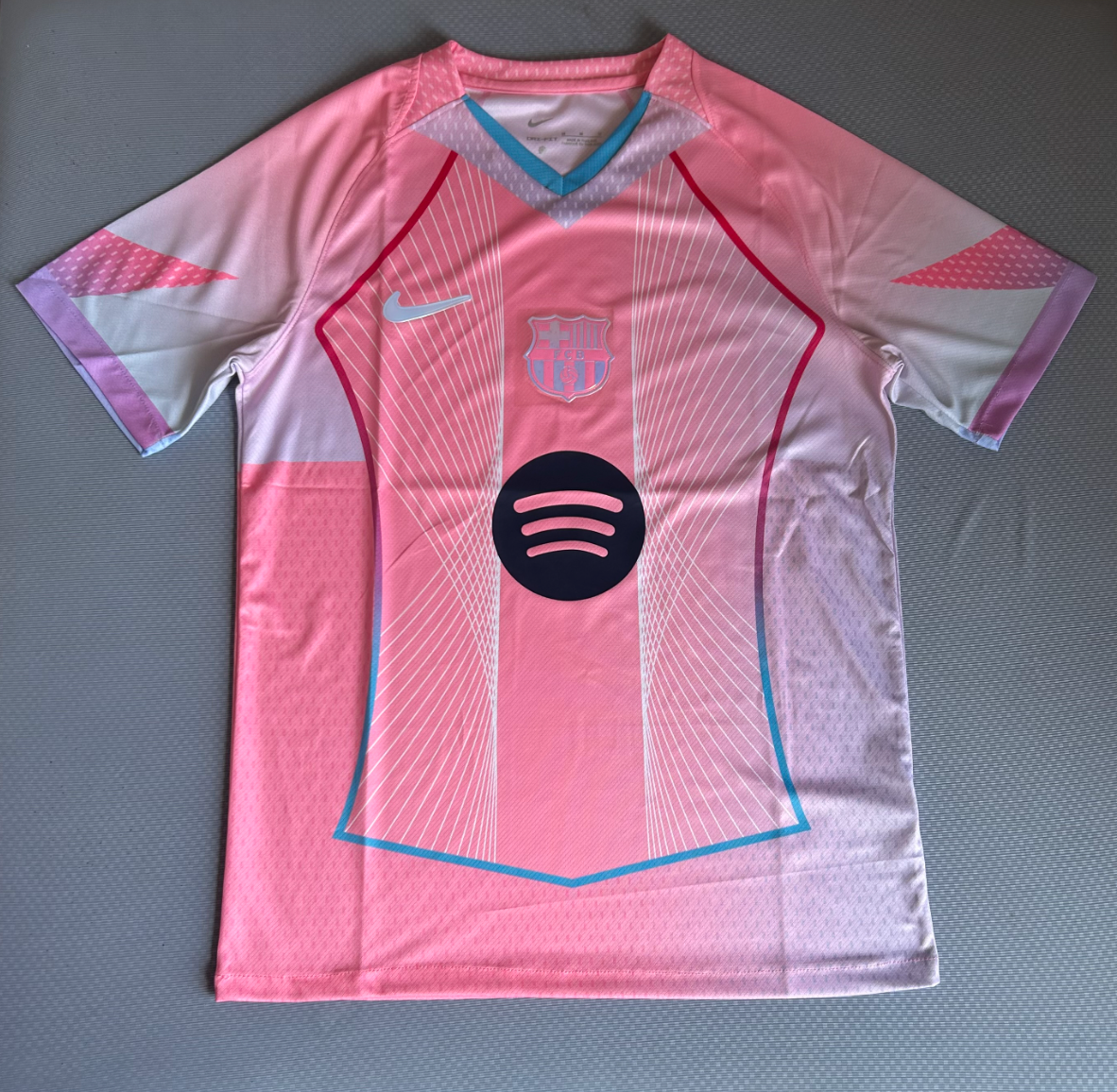 FC Barcelona Pinkes Kindertrikot 2025–26