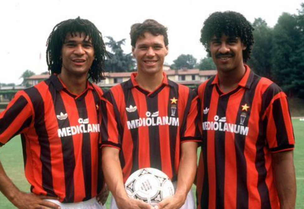 AC Milan Heim Retro-Trikot 1991-1993