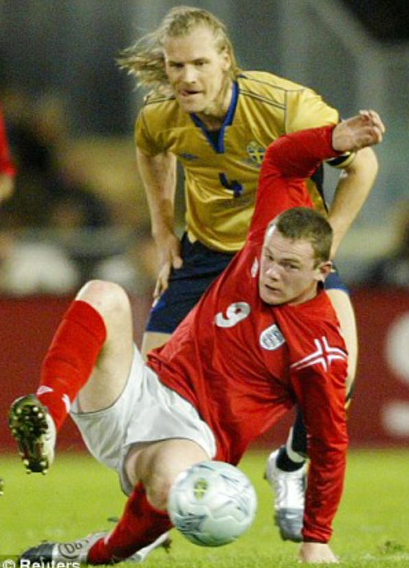 Schweden 2004 Retro-Auswärtstrikot