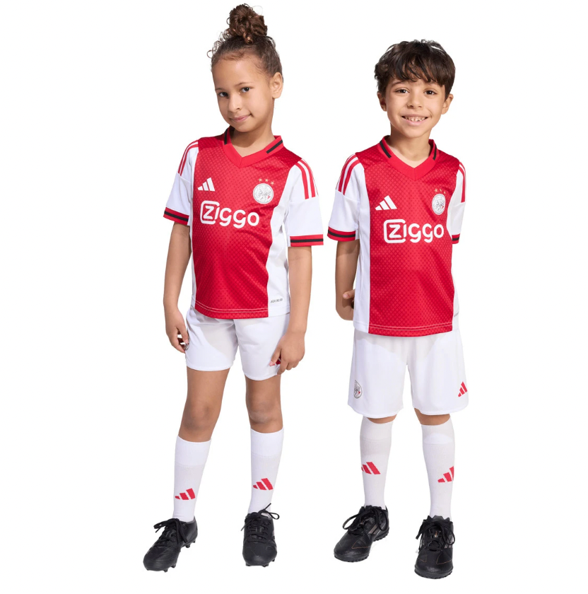Camiseta local infantil Ajax Ámsterdam 2025/2026