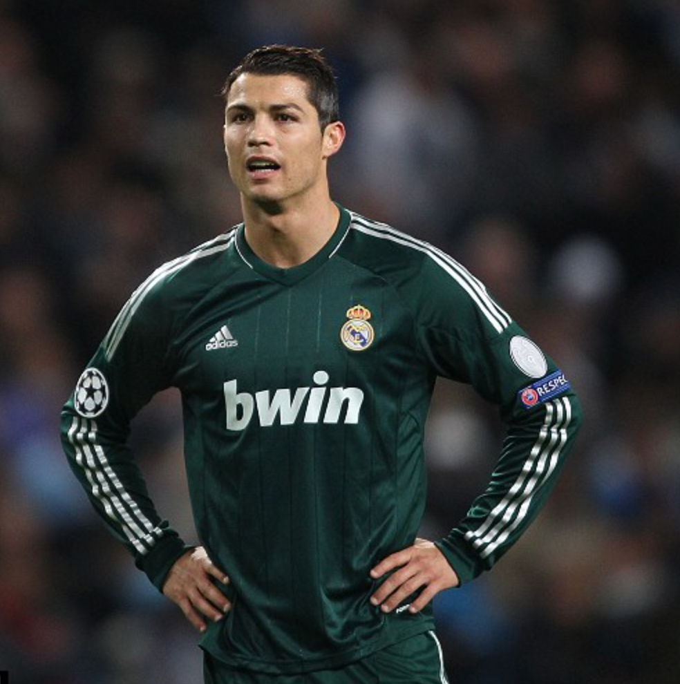 Maglia Retro Verde Manica Lunga Real Madrid 2012/2013