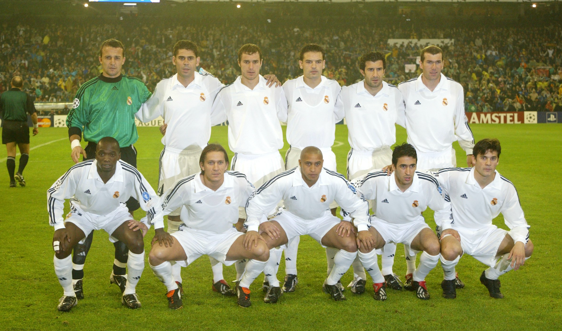 Maglia Casa Retro Manica Lunga Real Madrid 2001/2002