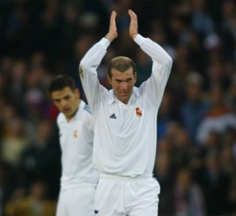 Maglia Casa Retro Manica Lunga Real Madrid 2001/2002