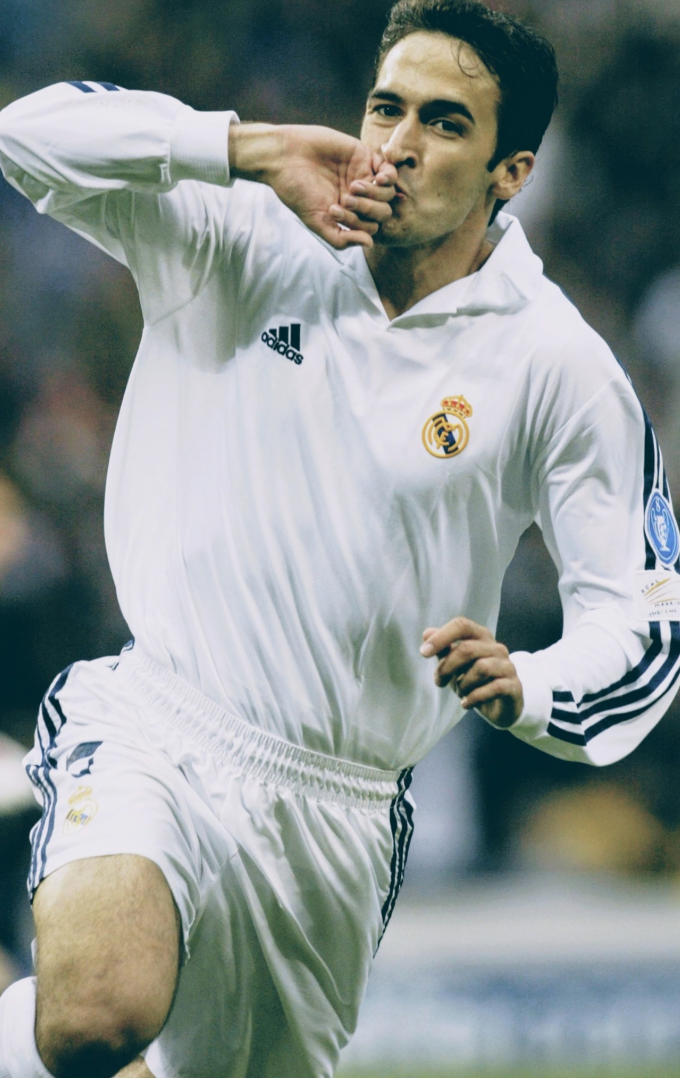 Maglia Casa Retro Manica Lunga Real Madrid 2001/2002