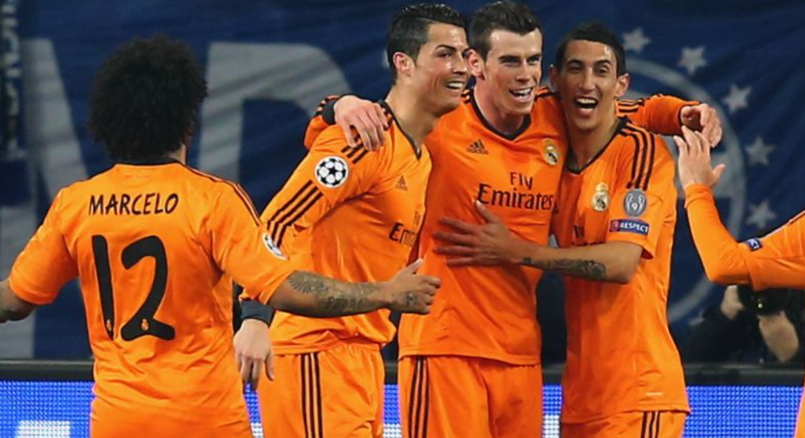 Terzo Kit Retro Arancione Manica Lunga Real Madrid 2013/2014