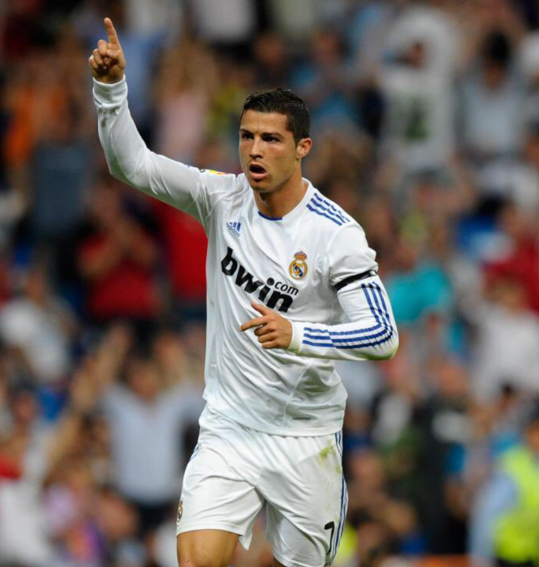 2010/2011 Real Madrid Heim Retro Langarmtrikot