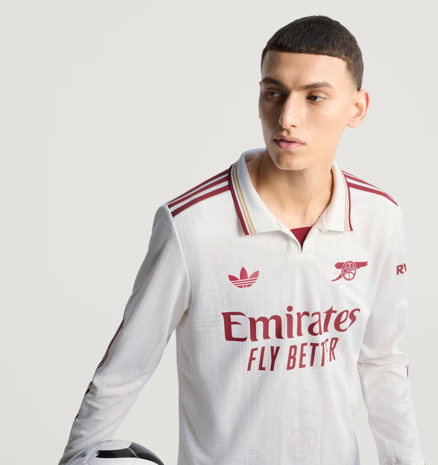 Terza maglia Arsenal 2025/2026 maniche lunghe