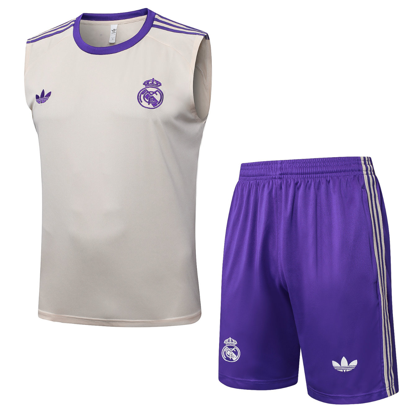 Set Allenamento Estivo Senza Maniche Real Madrid 2025/2026