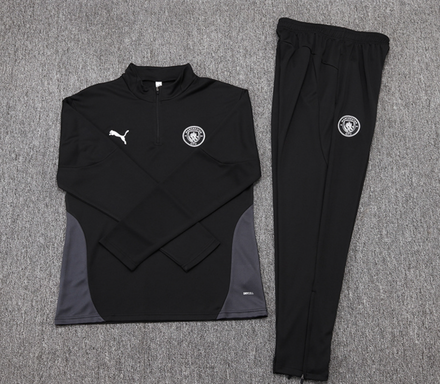 Tuta Total Black Manchester City 2025/2026