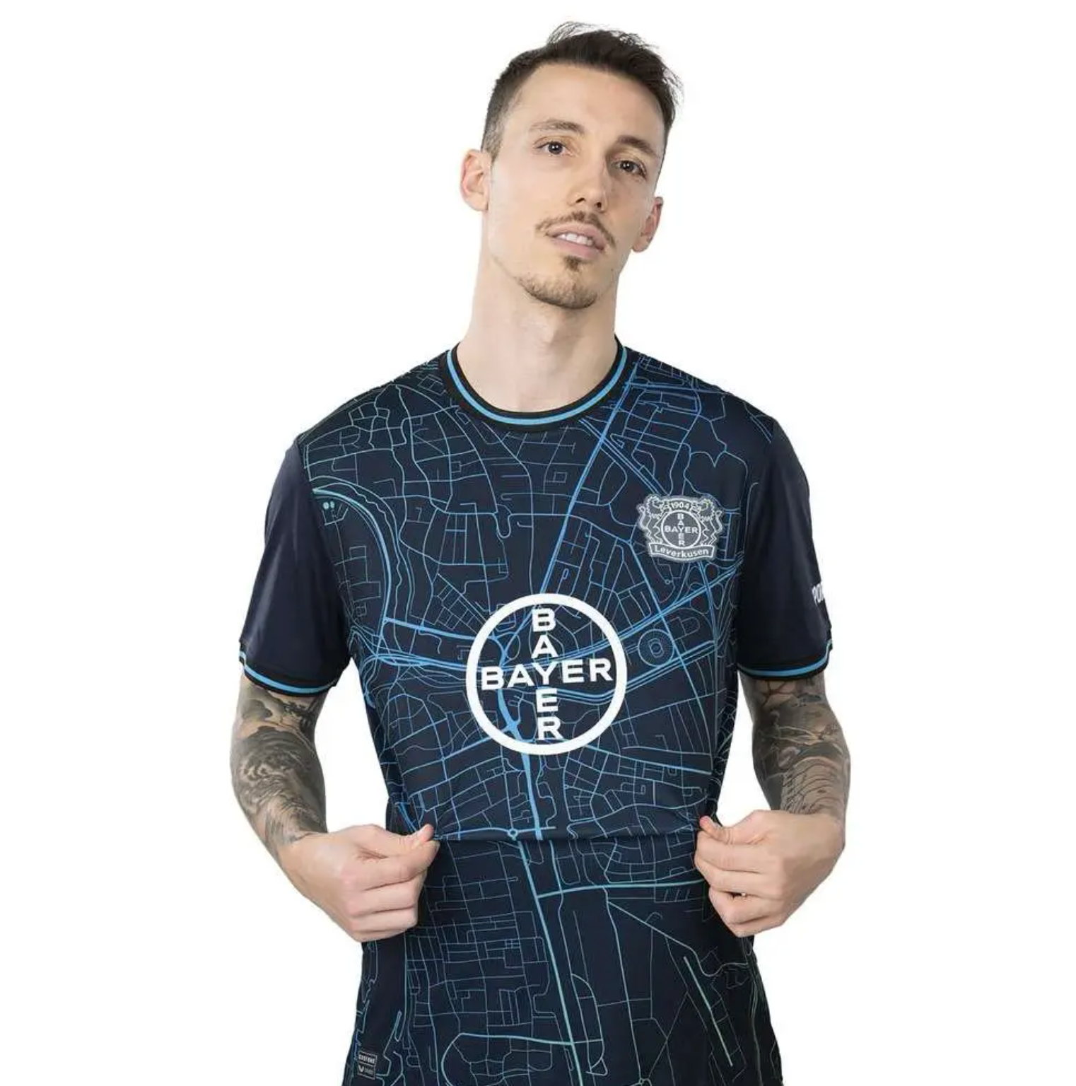 Bayer 04 Leverkusen Maglia Edizione Speciale Mappa