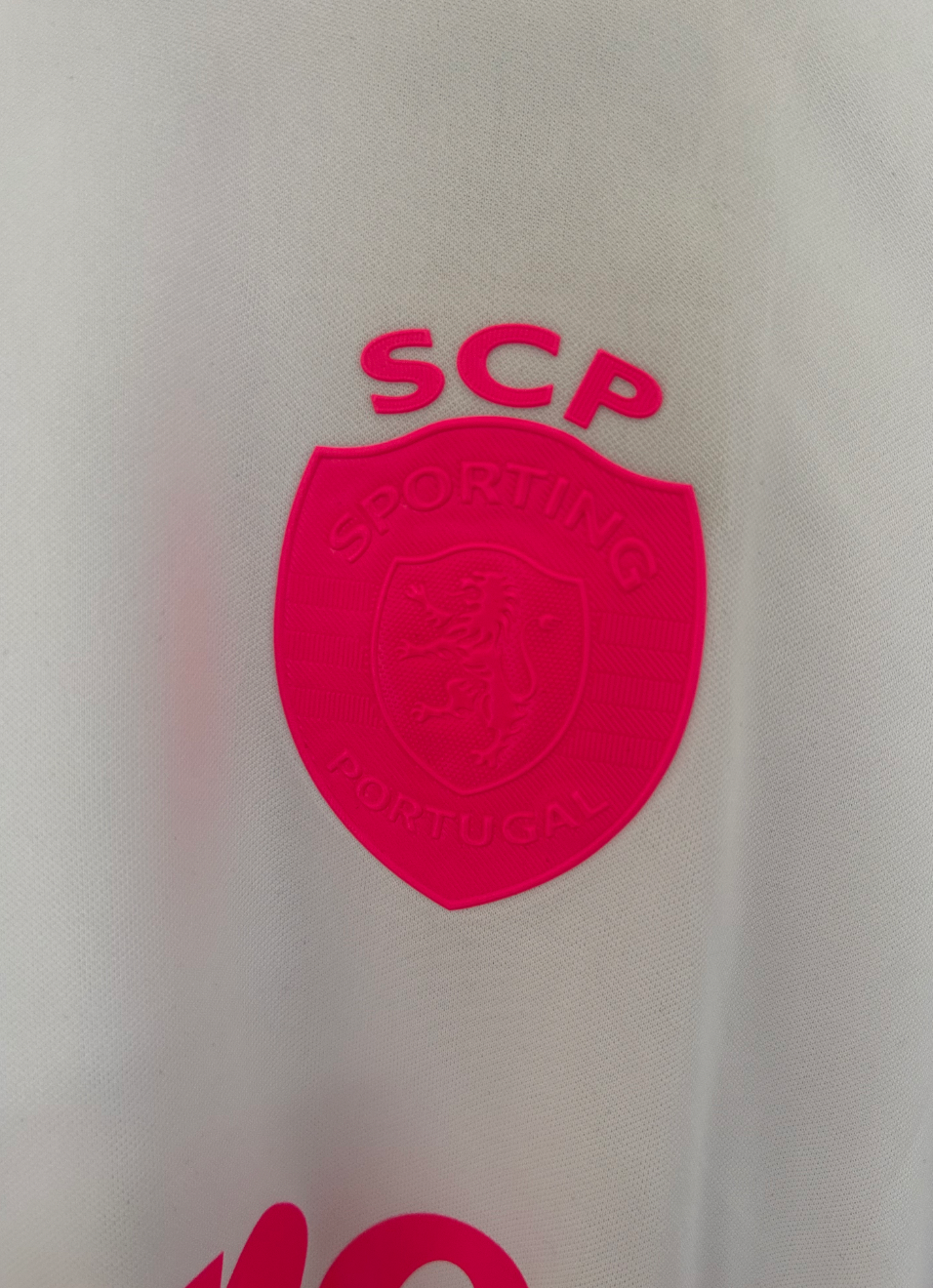 Sporting Lisbona 2026 Maglia Bianca e Rosa
