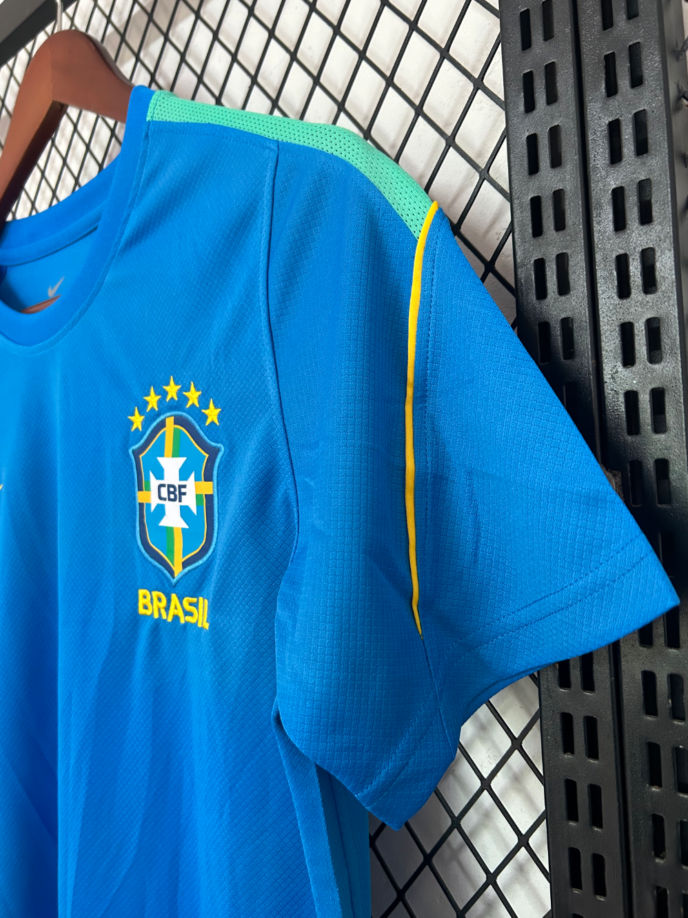 Maglia Allenamento Blu Brasile 2026