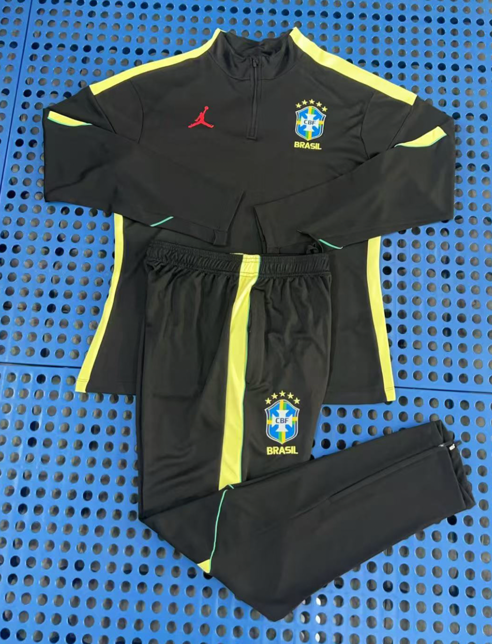 Tuta Jordan Nera Brasile 2026