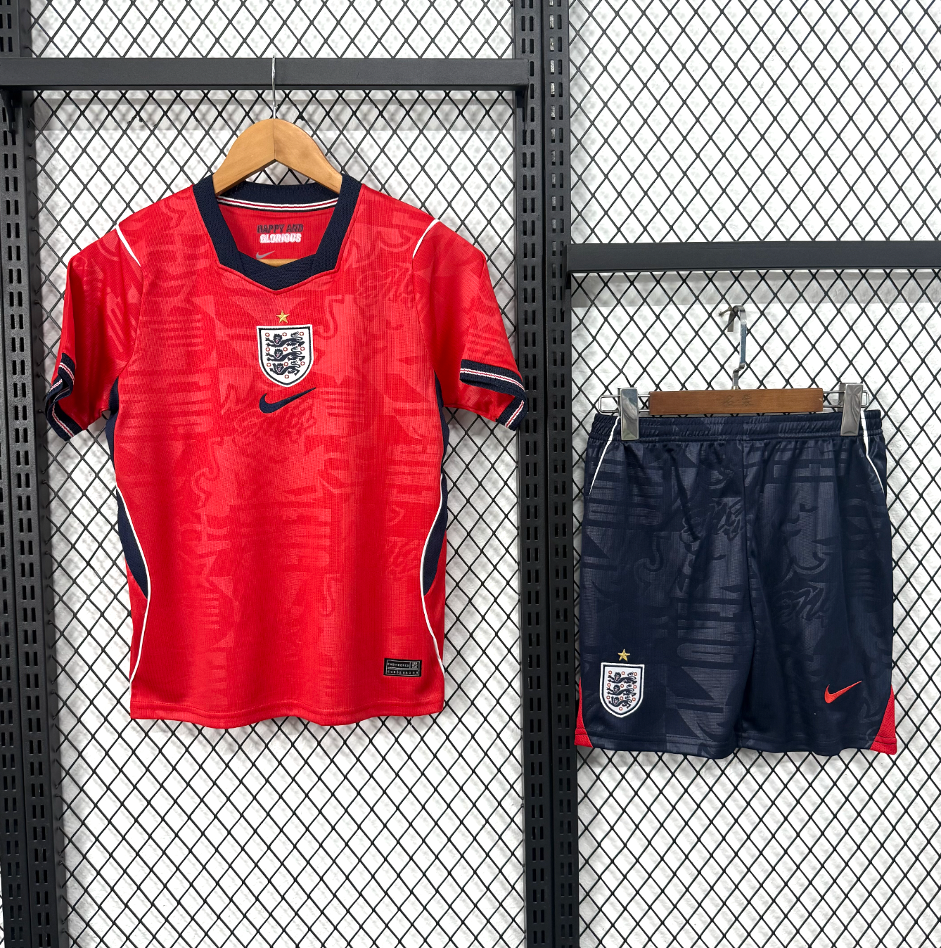England Kindertrikot 2026 WM Rot