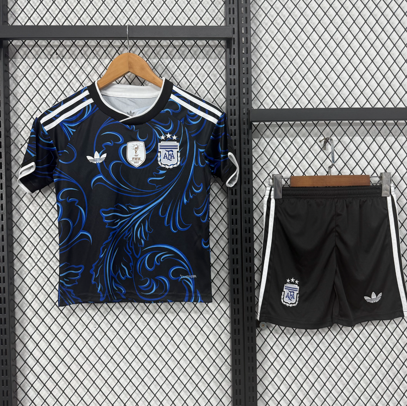 Maglia trasferta bambini Argentina Coppa del Mondo 2026