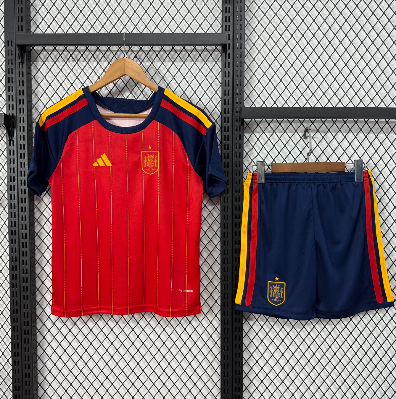 Maglia casa bambini Spagna edizione Coppa del Mondo 2026