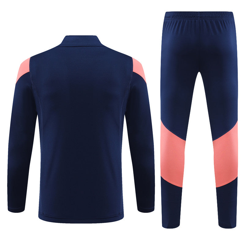 Tuta da ginnastica Lione 23-24 Blu Reale