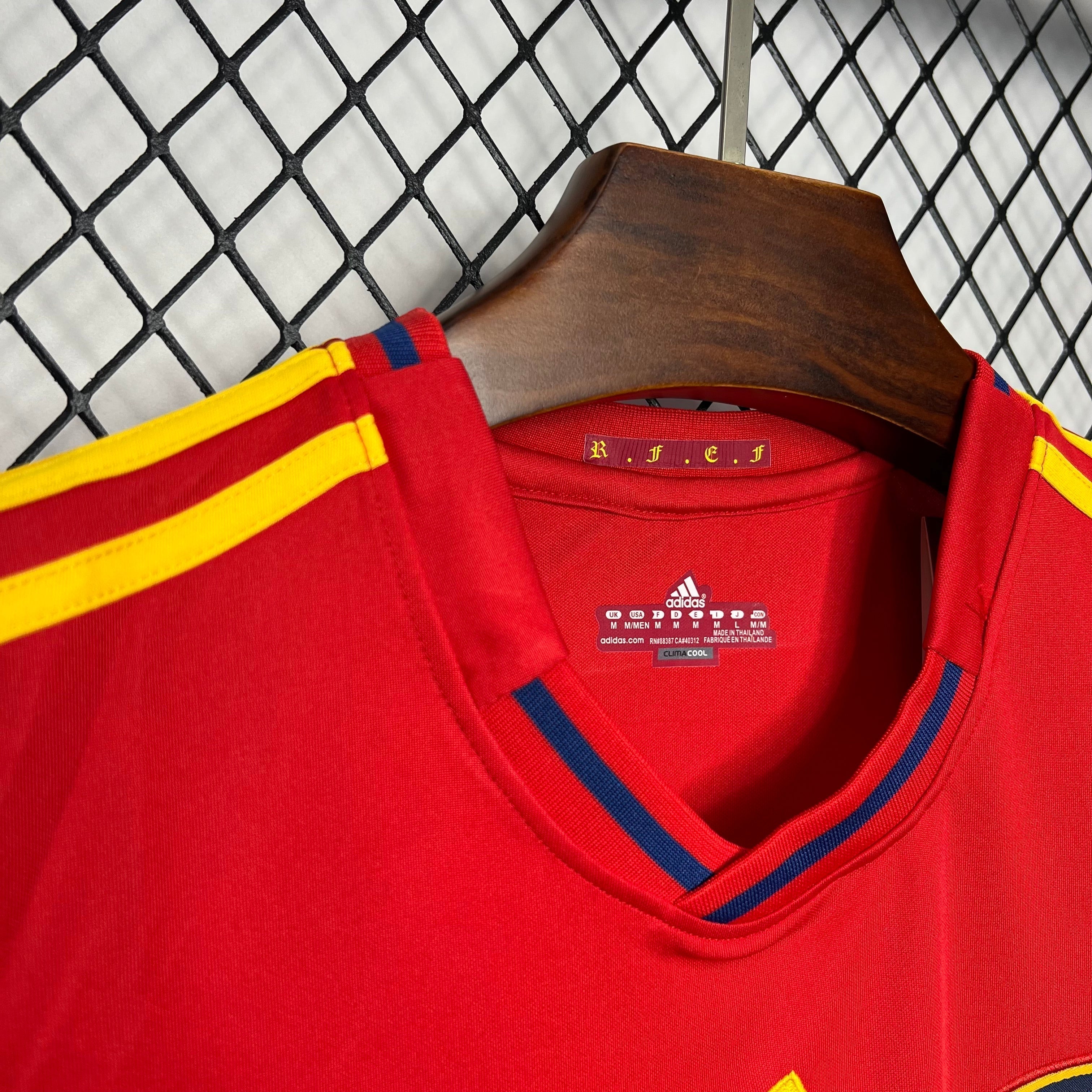Maillot domicile rétro Espagne 2010