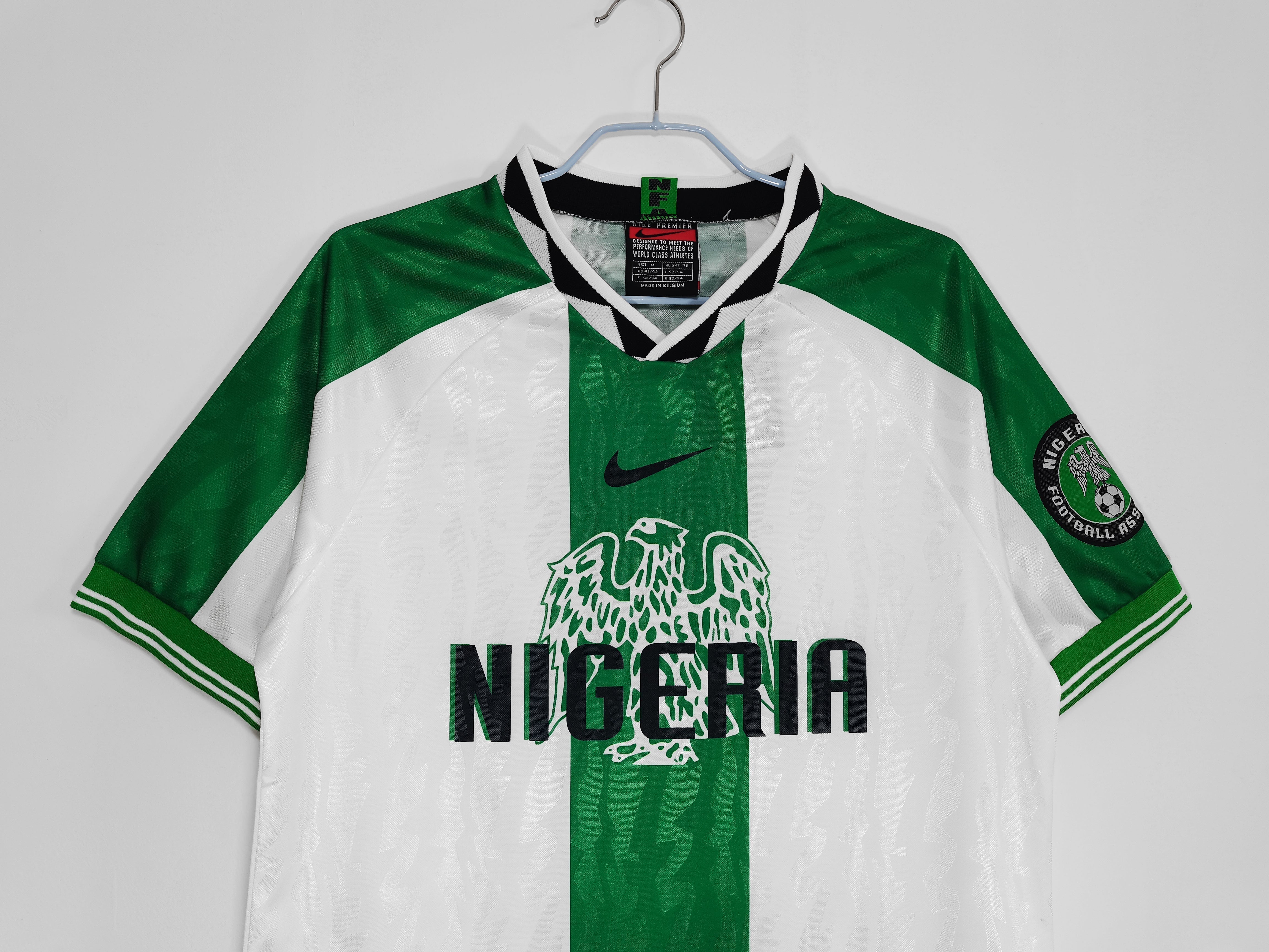 Maglia Bianca e Verde Nigeria 1996/98