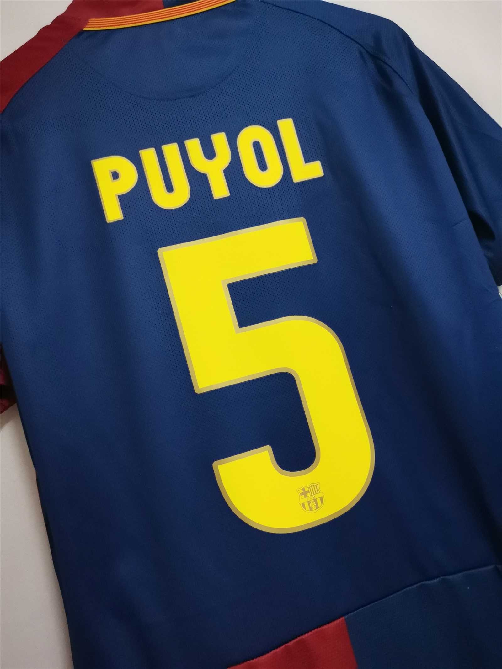 2008/2009 Barcelona Heim Final Roma Trikot