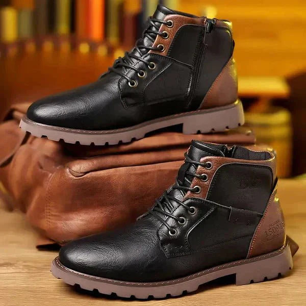 Stiefel Herren Leder Robust Stilvoll