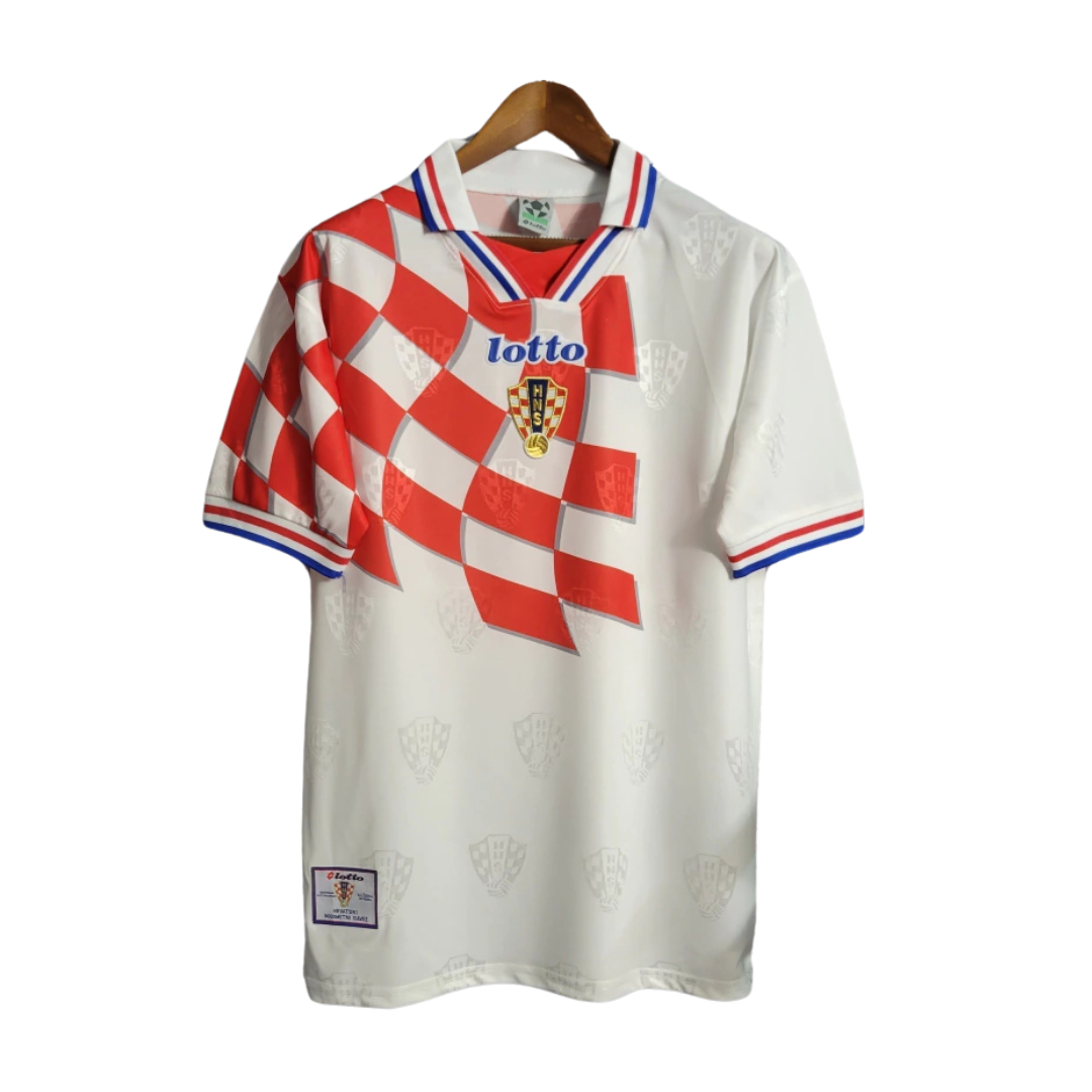 Kroatien Heim Retro Trikot – 1998