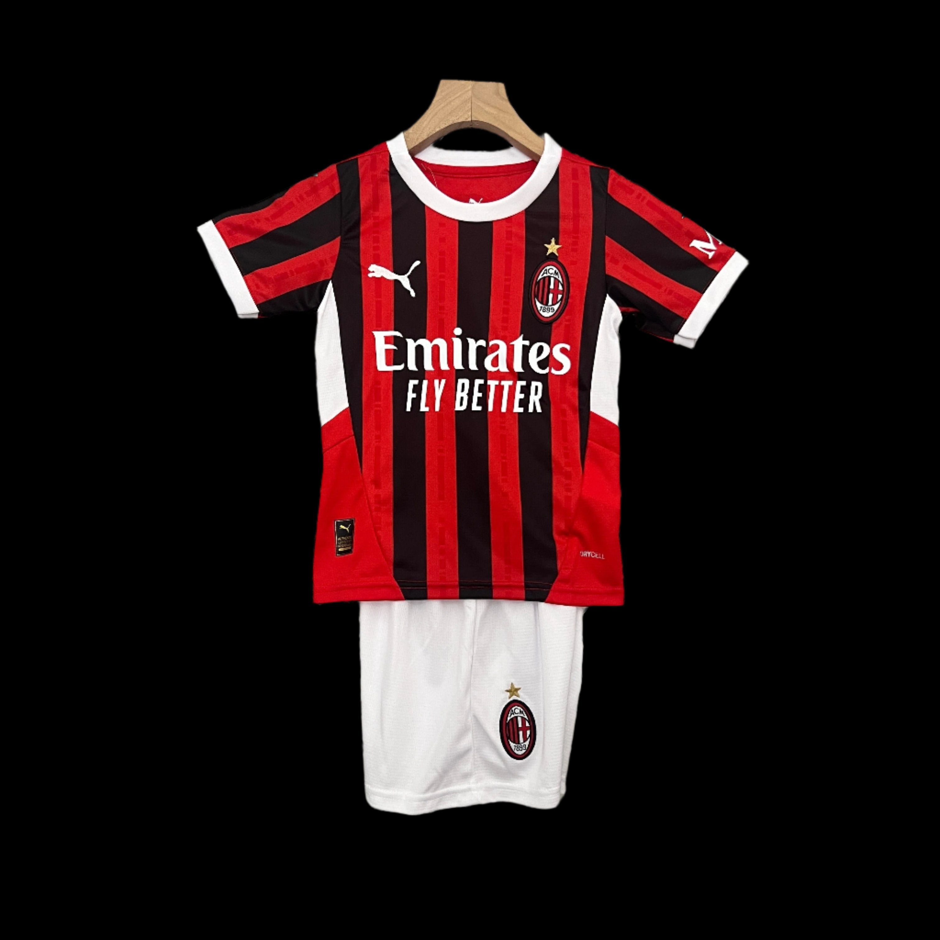 Camiseta de fútbol para niños AC Milan 24-25  