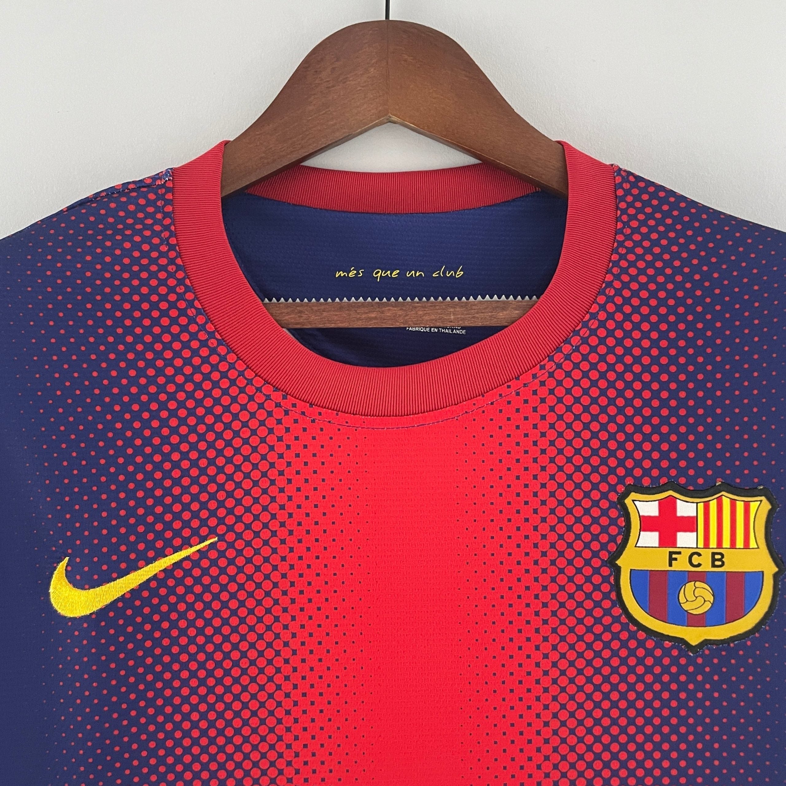 FC Barcelona Heim Retro-Trikot Langarm 2012/2013