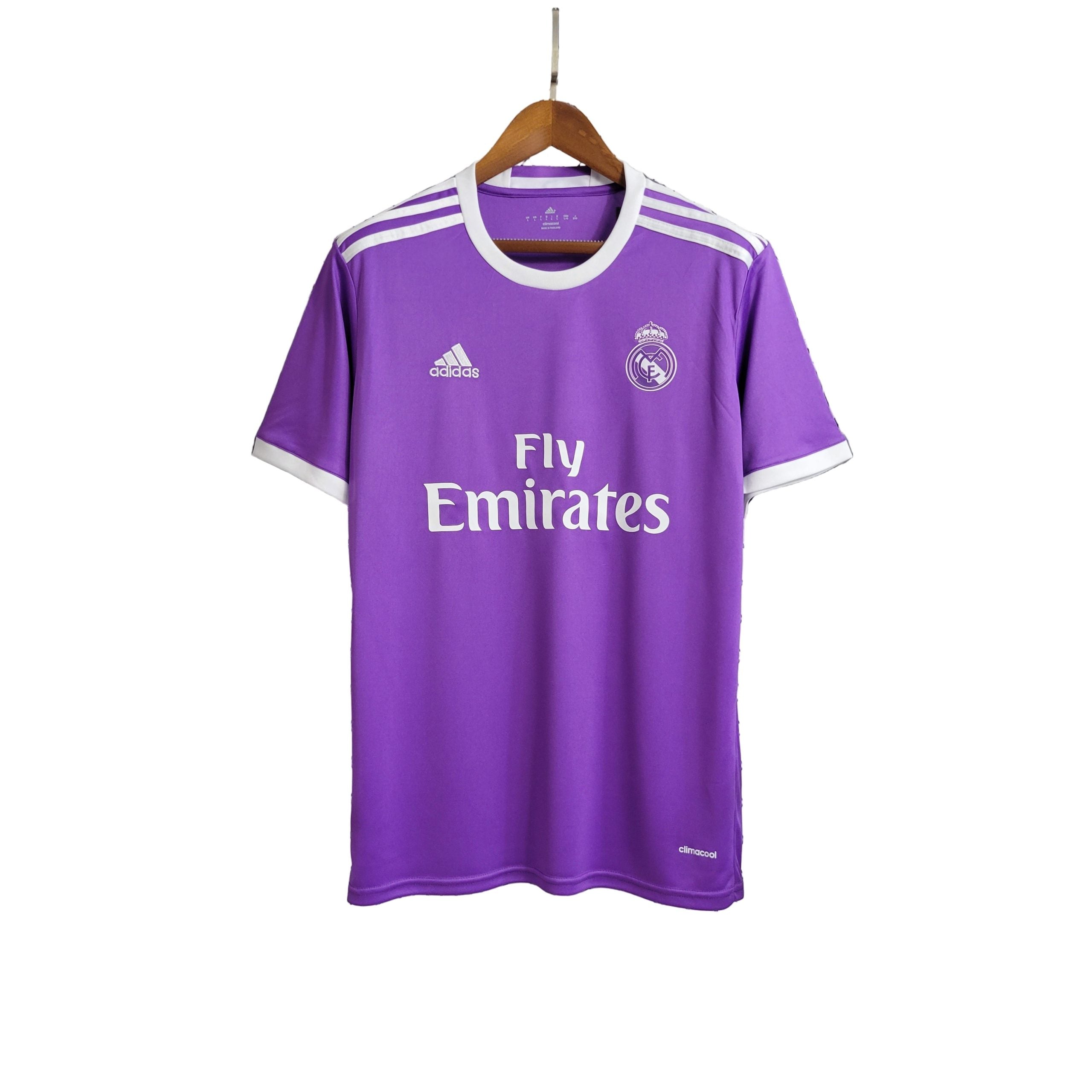 2016/2017 Real Madrid Auswärts Retro-Trikot Lila
