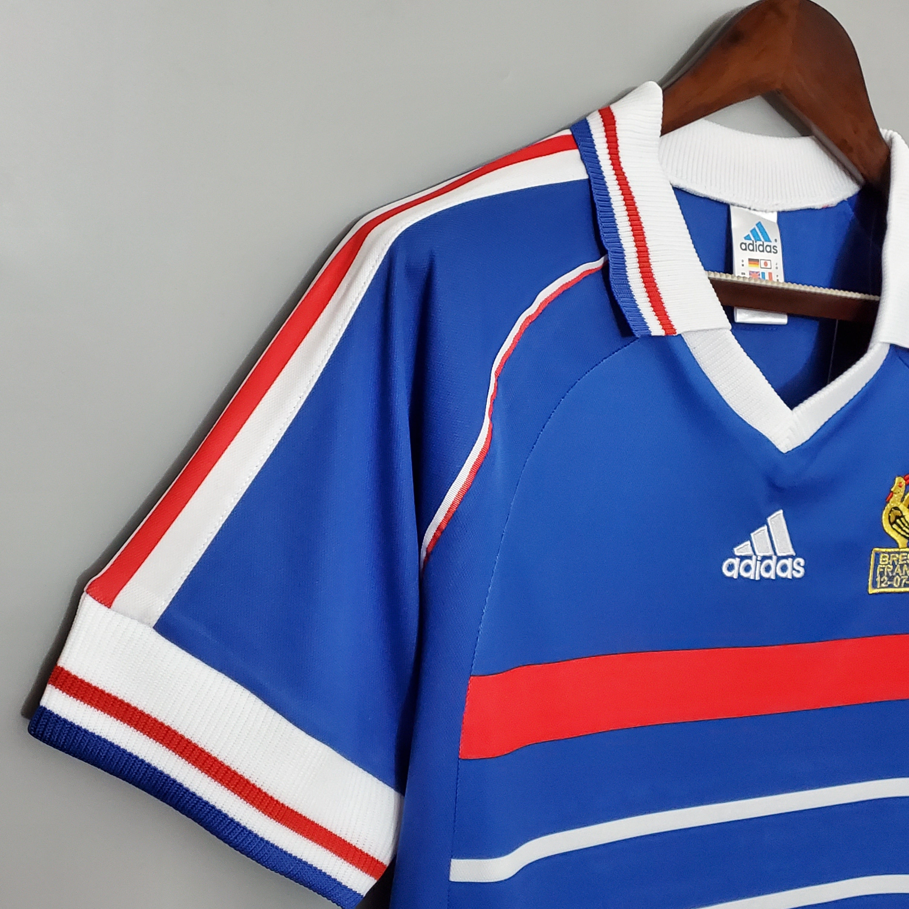 1998 Frankreich Heim Retrotrikot
