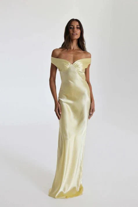 Abendkleid Damen Elegant Maxischnitt Formeller Look