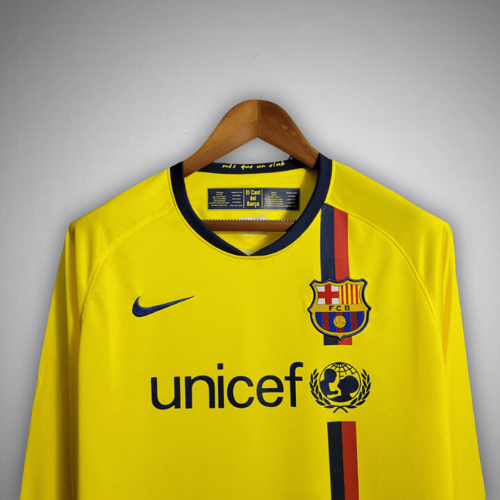 Kit Trasferta Manica Lunga FC Barcelona 2008-2009