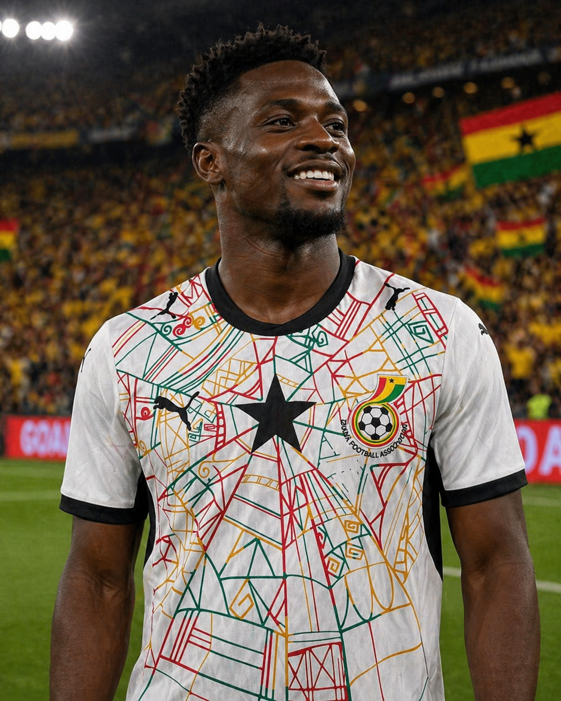 Maglia Casa Ghana Coppa del Mondo 2026
