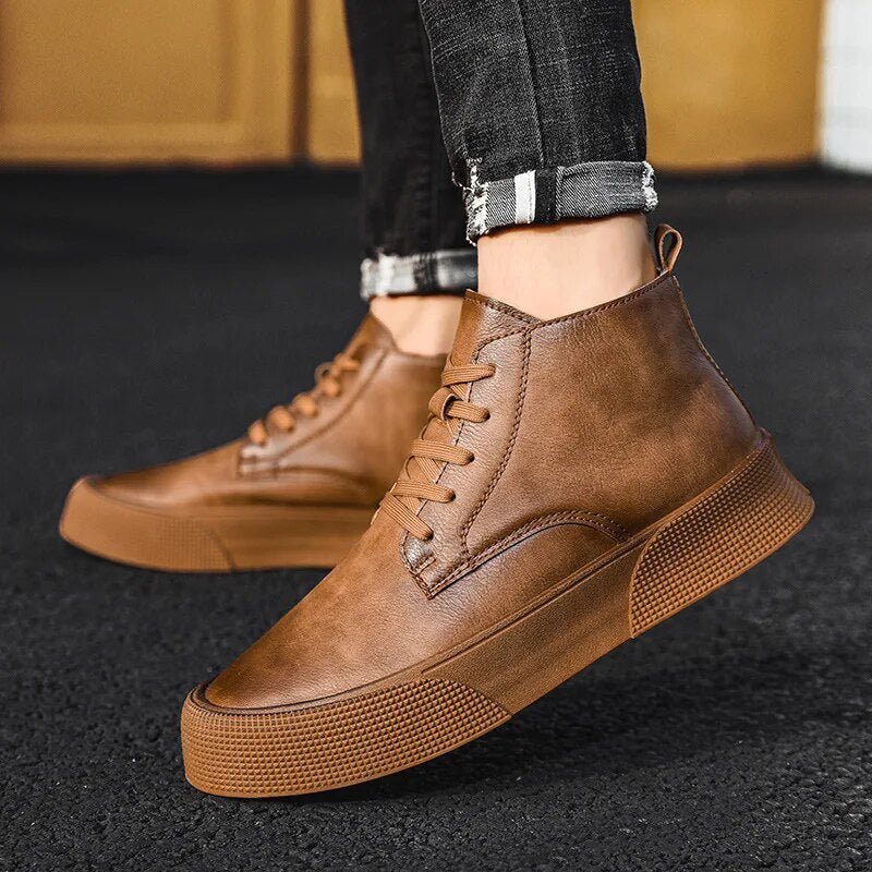 Schnürstiefel Herren Robust Langlebiges Design mit zeitlosem Charme
