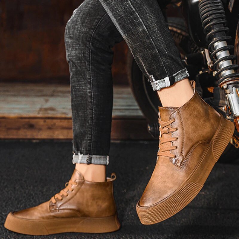 Schnürstiefel Herren Robust Langlebiges Design mit zeitlosem Charme
