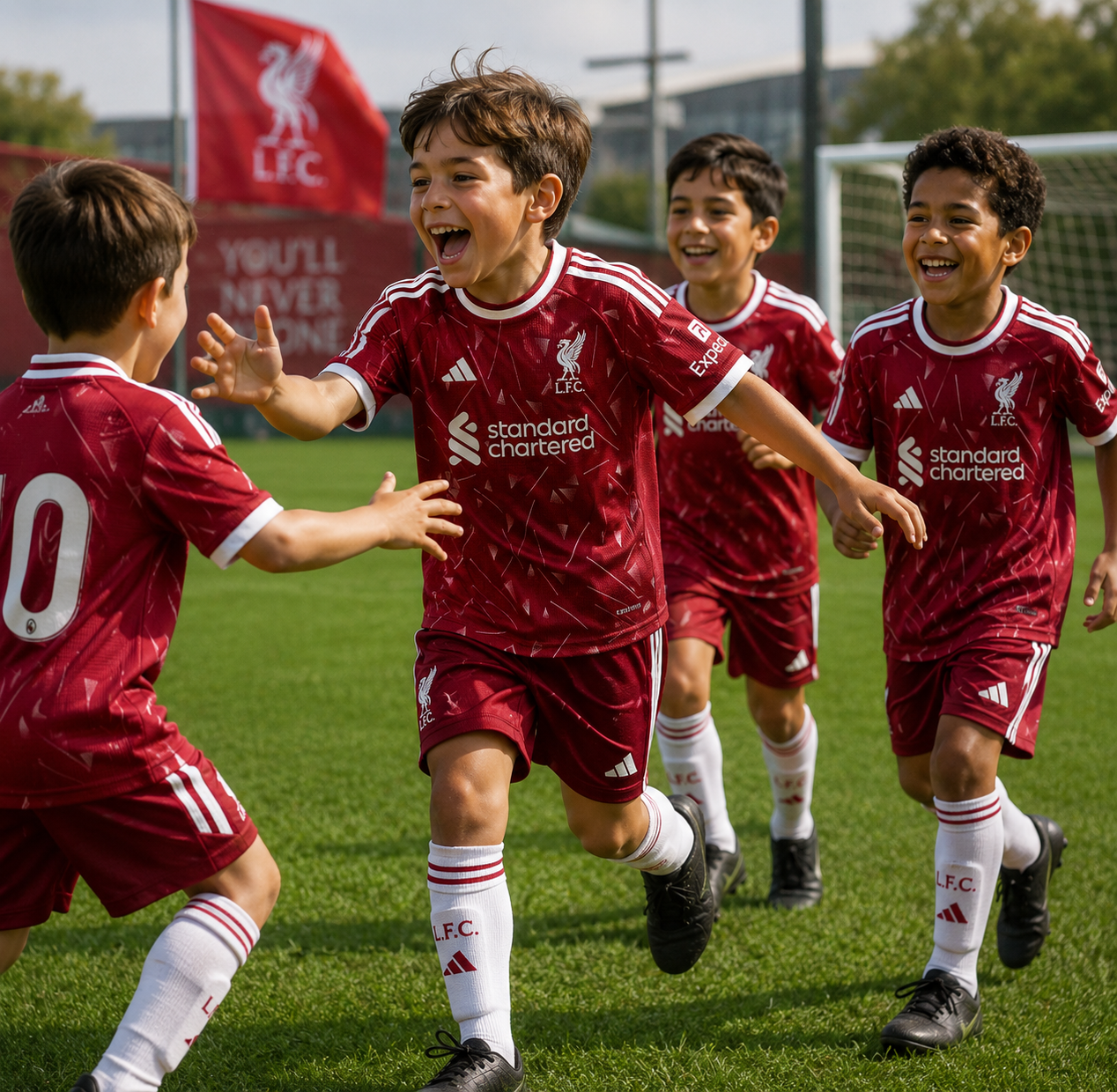 Maglia casa bambini Liverpool 2026/2027