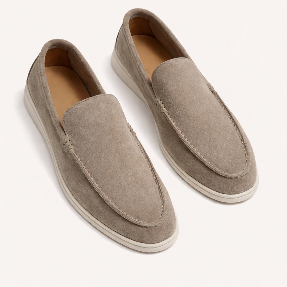 Mocassins décontractés sans lacets pour homme — Confort semelle caoutchouc