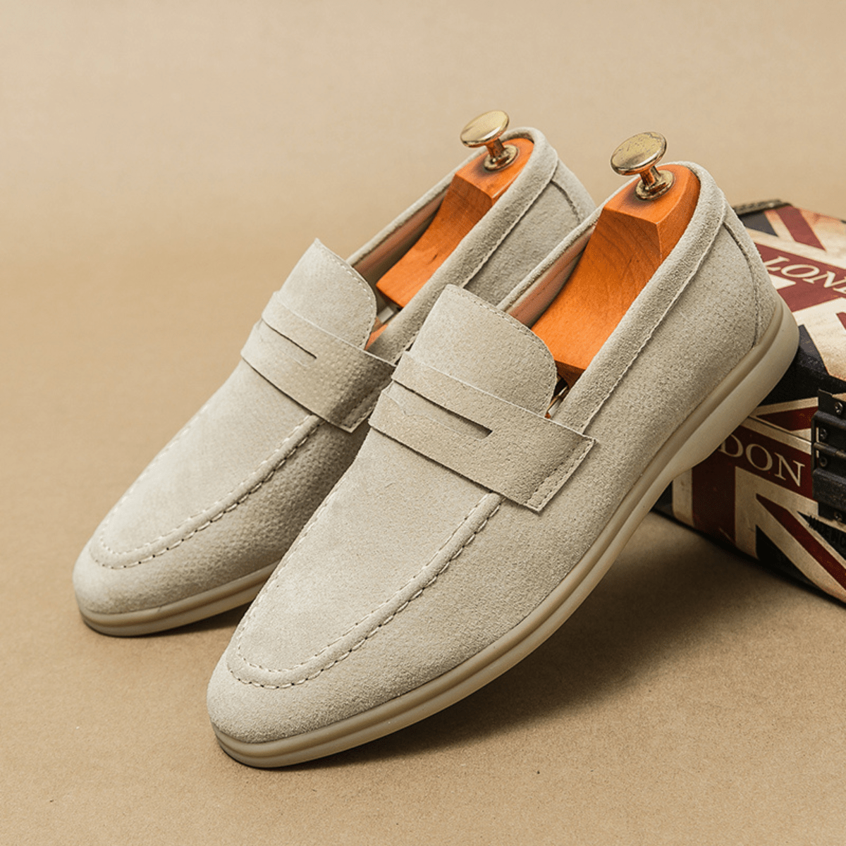 Mocassini da uomo slip-on classici — stile senza tempo