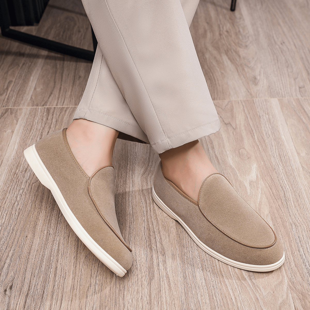 Mocassins décontractés sans lacets pour homme — Design épuré quotidien