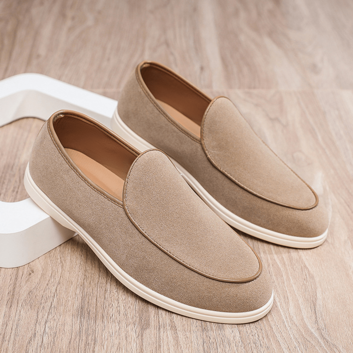 Mocassini casual da uomo slip-on — design pulito per tutti i giorni