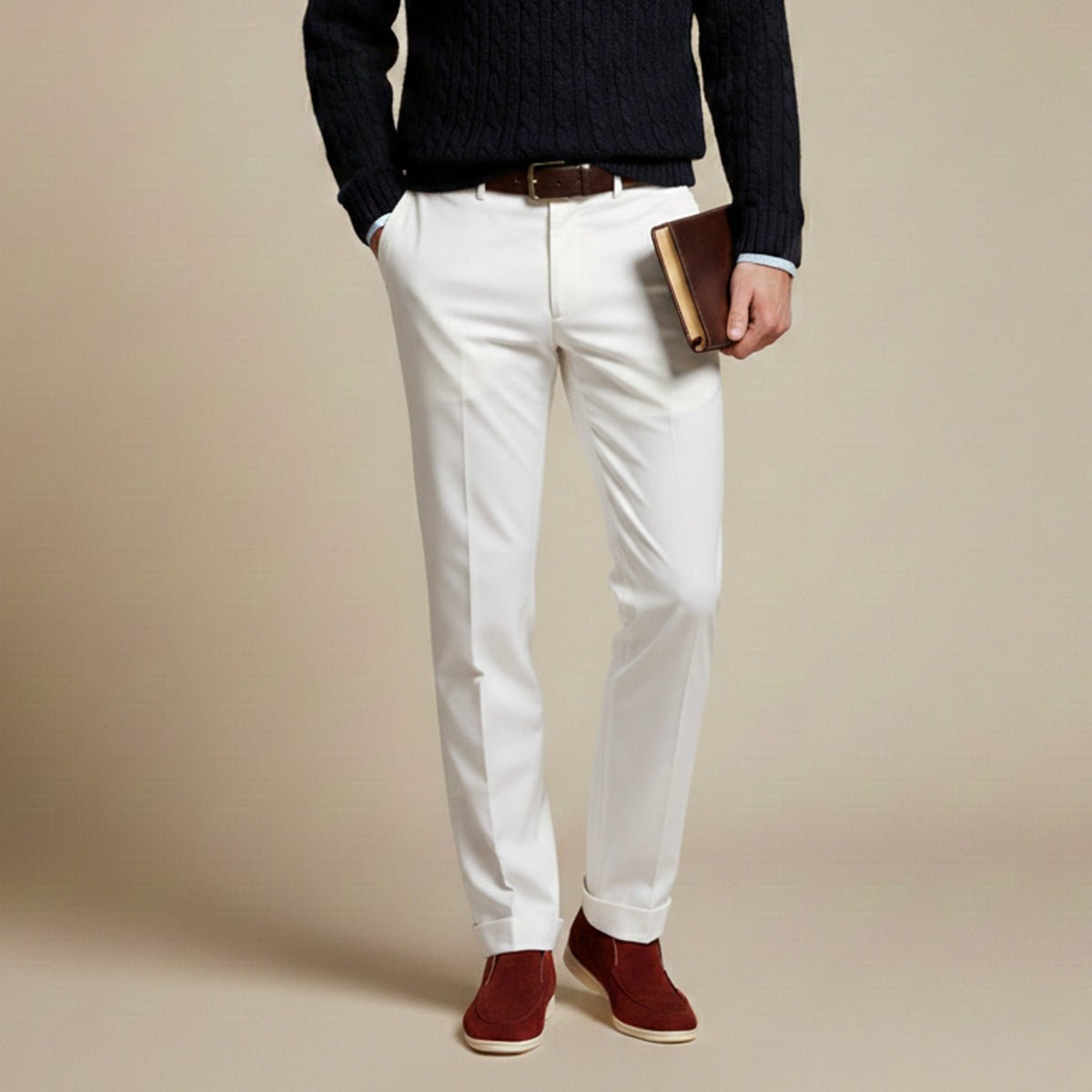 Mocassins sans lacets pour homme — Design minimaliste épuré