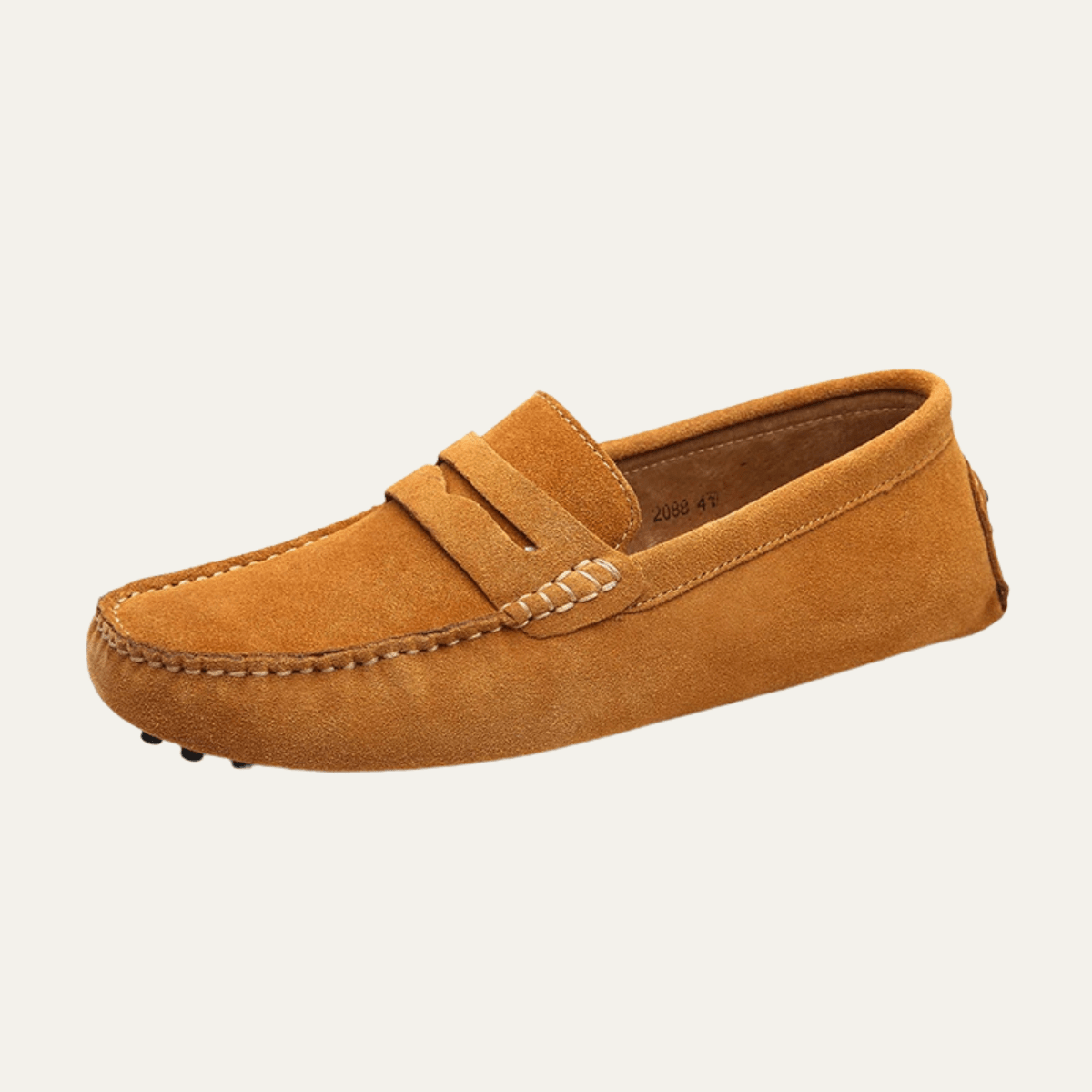 Mocassins sans lacets pour homme — Couture mocassin profil bas