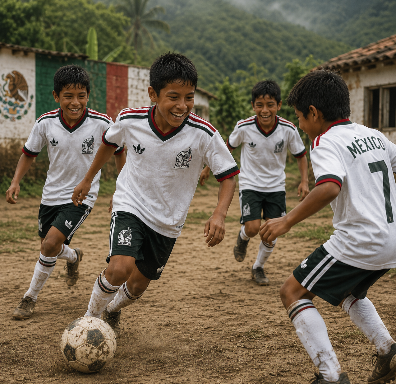 Maglia trasferta bambini Messico 2026