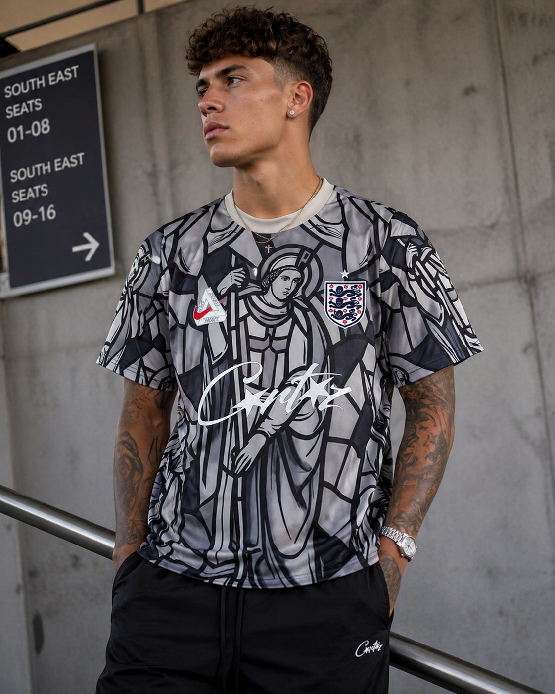 England Angel Corteiz Trikot