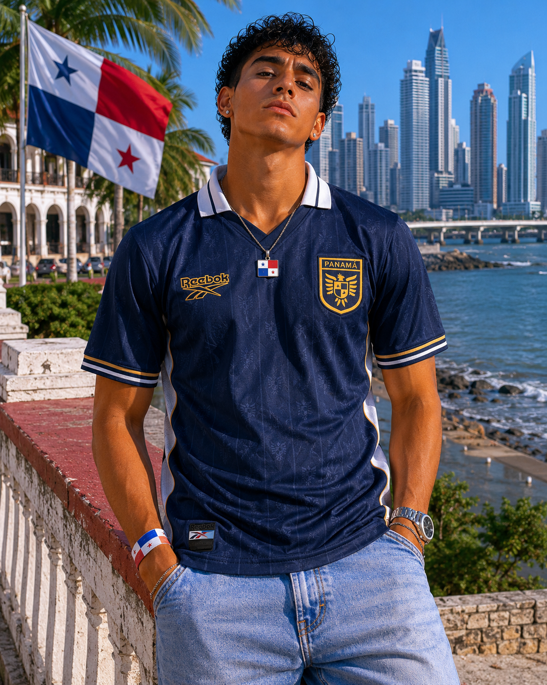 Maglia terza blu Panama 2026/2027