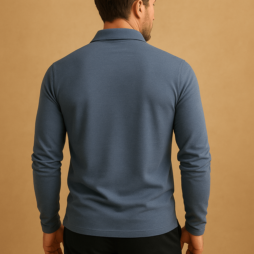 Polo-Shirt Herren, klassische Passform, zeitloser Komfort, Alltag