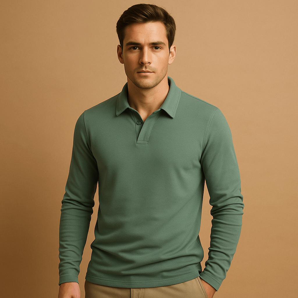 Polo-Shirt Herren, klassische Passform, zeitloser Komfort, Alltag