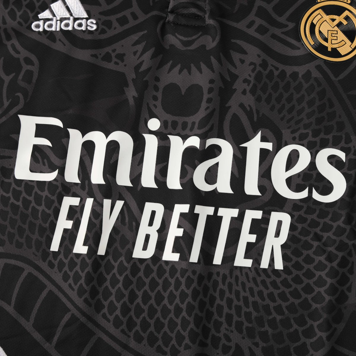 MAGLIA REAL MADRID DRAGO EDIZIONE SPECIALE (NERO)