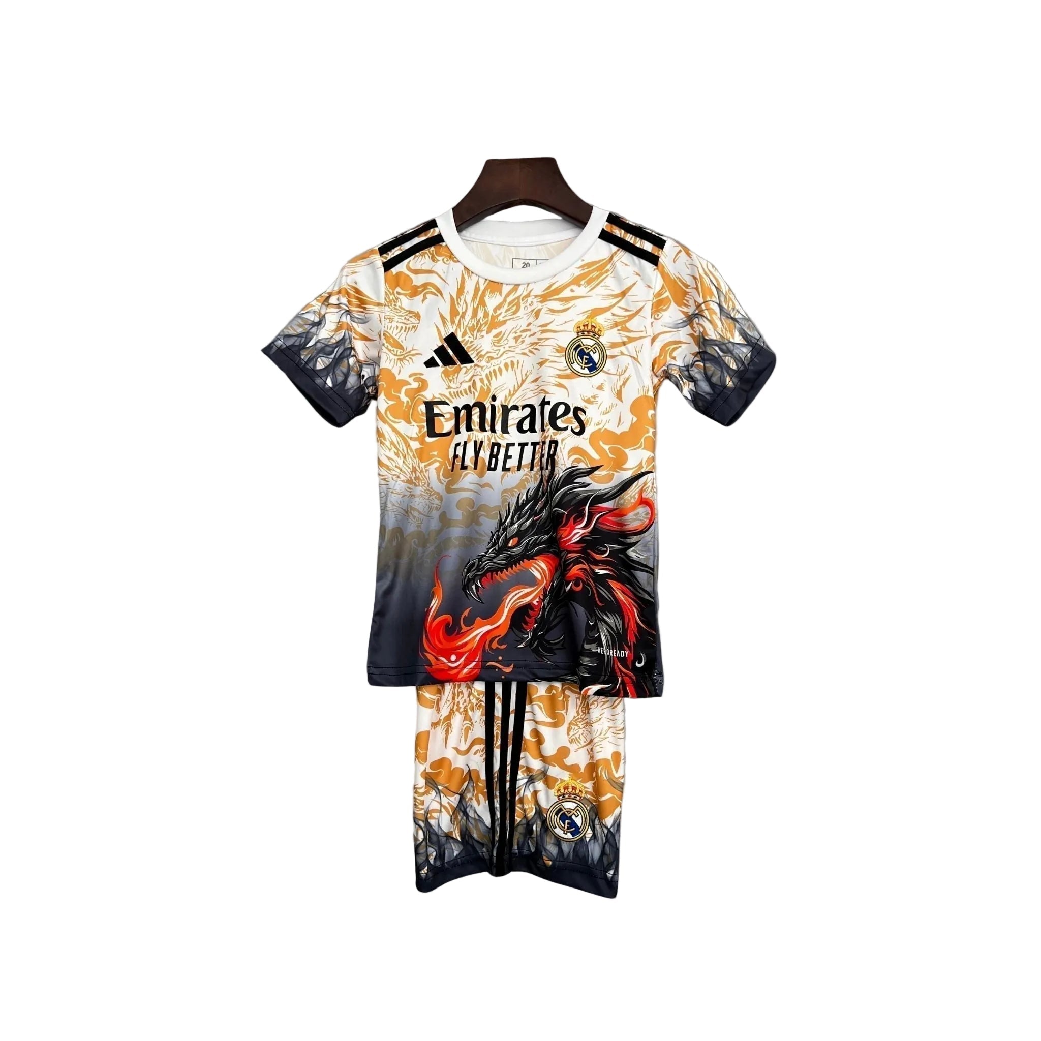 Real Madrid Maglia Bambini Drago Infuocato