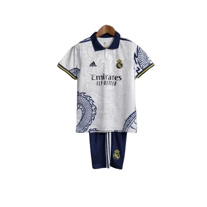 Real Madrid Maglia Bambini Drago Bianco